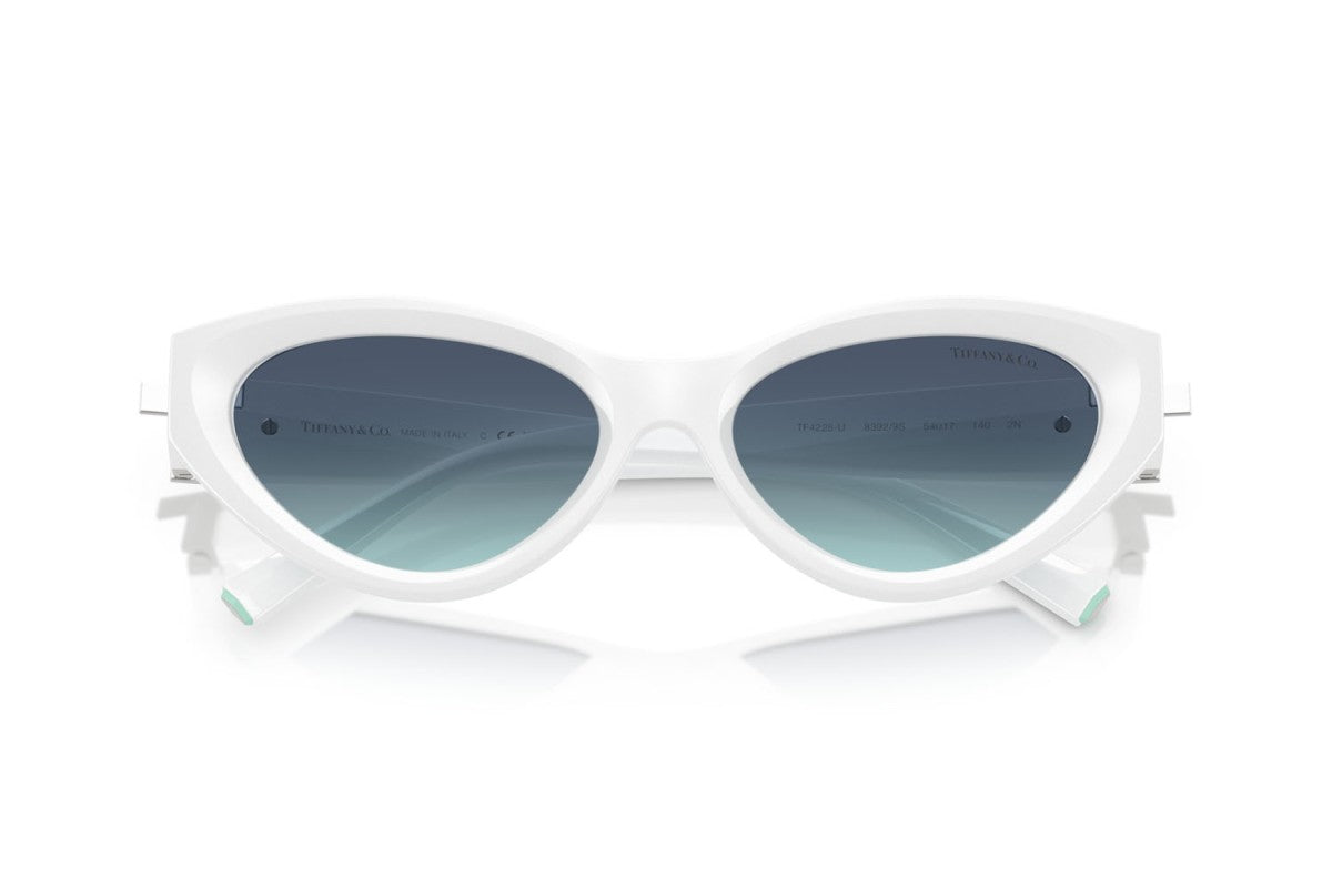 OCCHIALE DA SOLE DONNA | TIFFANY TF 4225U - 83929S BIANCO BRILLANTE - CALIBRO 54