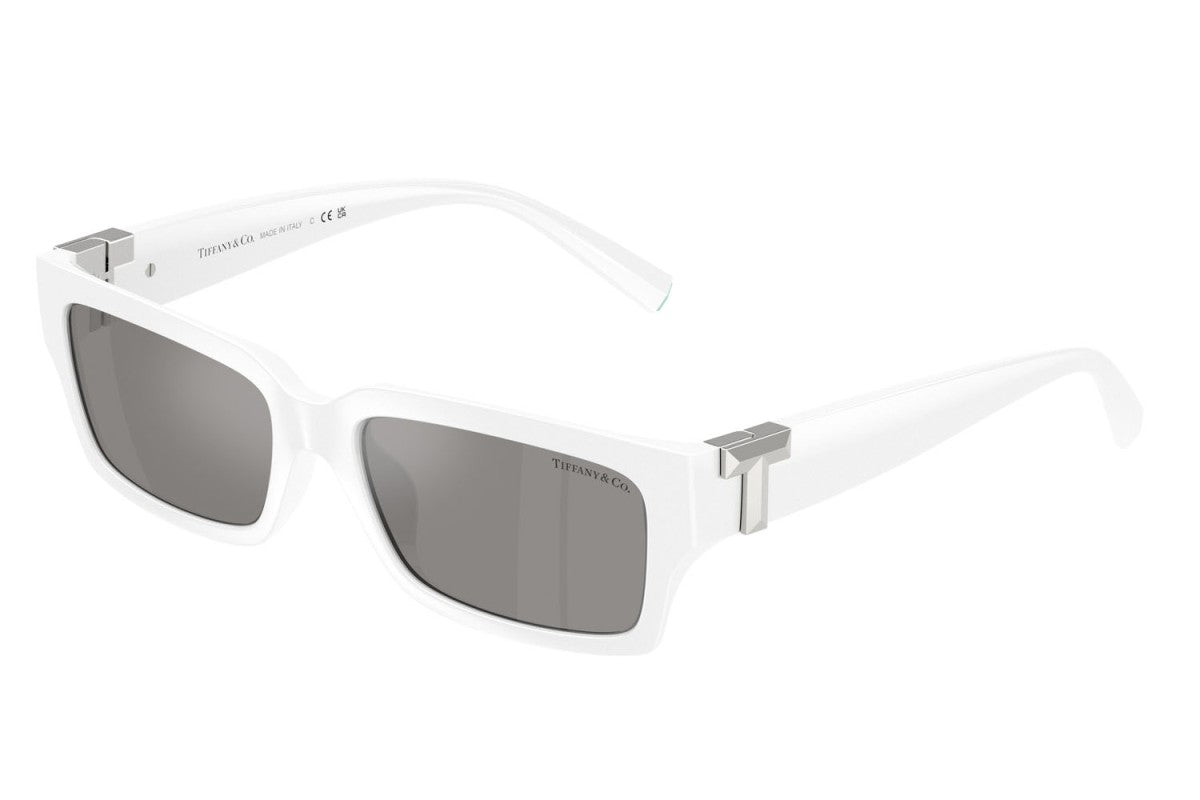 OCCHIALE DA SOLE DONNA | TIFFANY TF 4226U - 83926G BIANCO BRILLANTE - CALIBRO 56