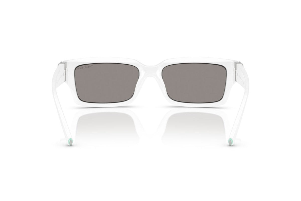 OCCHIALE DA SOLE DONNA | TIFFANY TF 4226U - 83926G BIANCO BRILLANTE - CALIBRO 56