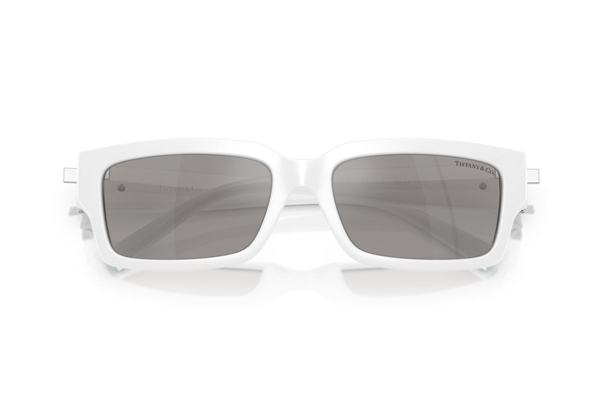 OCCHIALE DA SOLE DONNA | TIFFANY TF 4226U - 83926G BIANCO BRILLANTE - CALIBRO 56