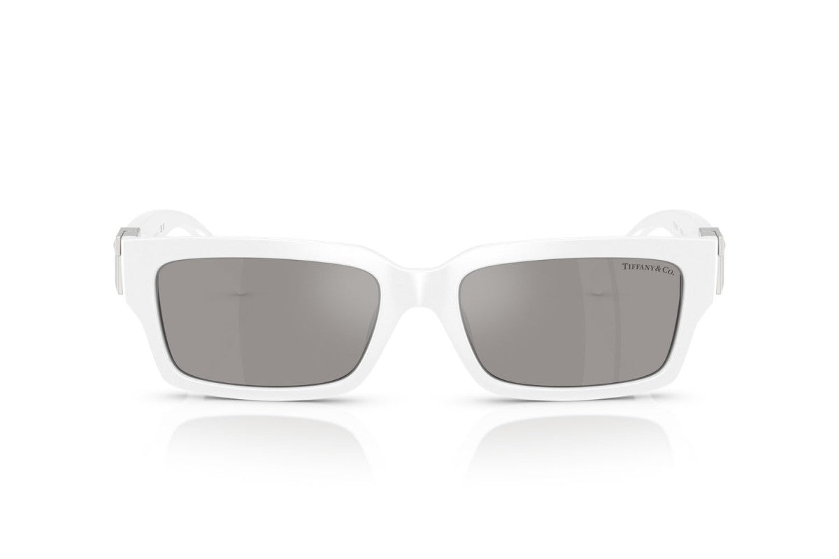 OCCHIALE DA SOLE DONNA | TIFFANY TF 4226U - 83926G BIANCO BRILLANTE - CALIBRO 56
