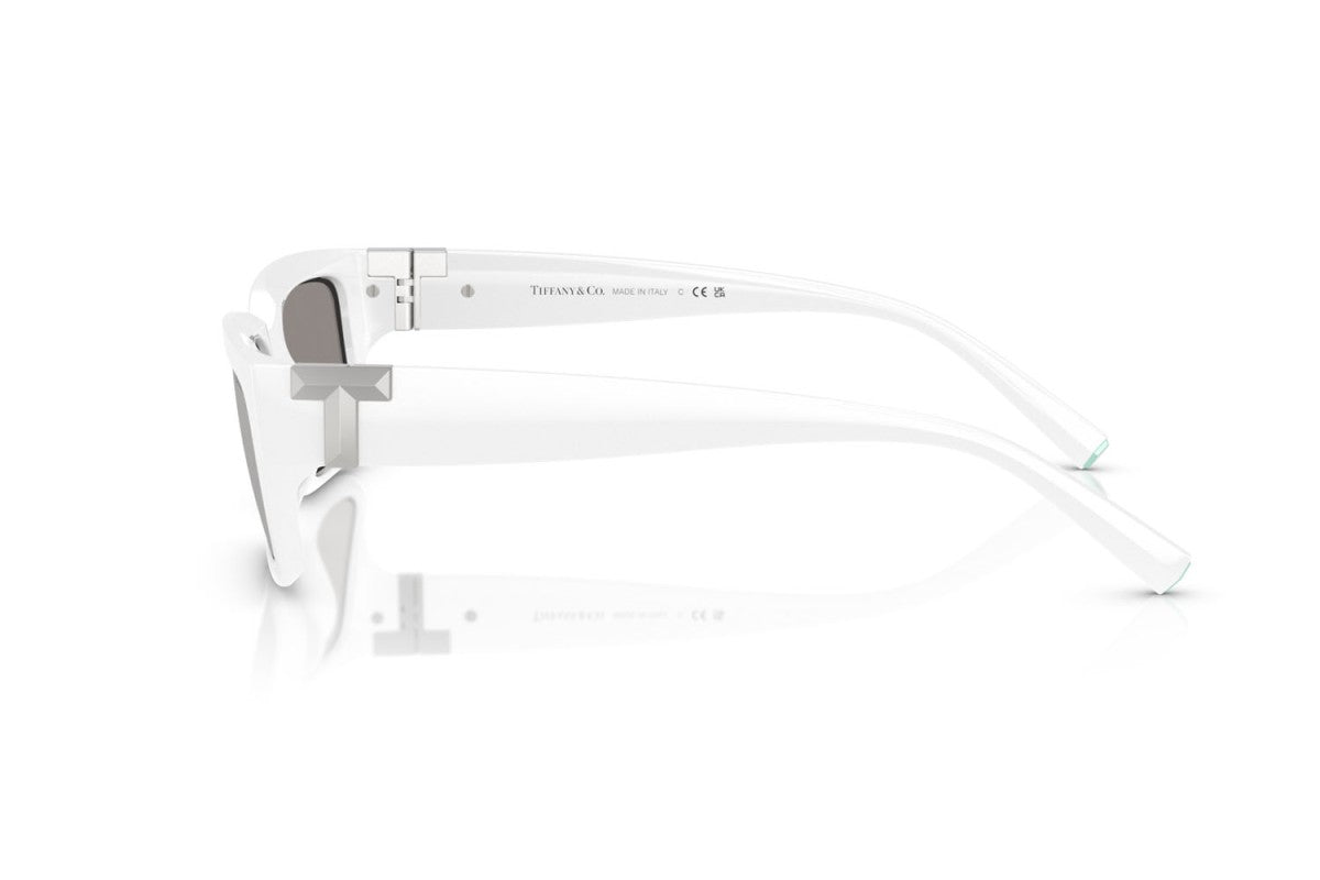 OCCHIALE DA SOLE DONNA | TIFFANY TF 4226U - 83926G BIANCO BRILLANTE - CALIBRO 56