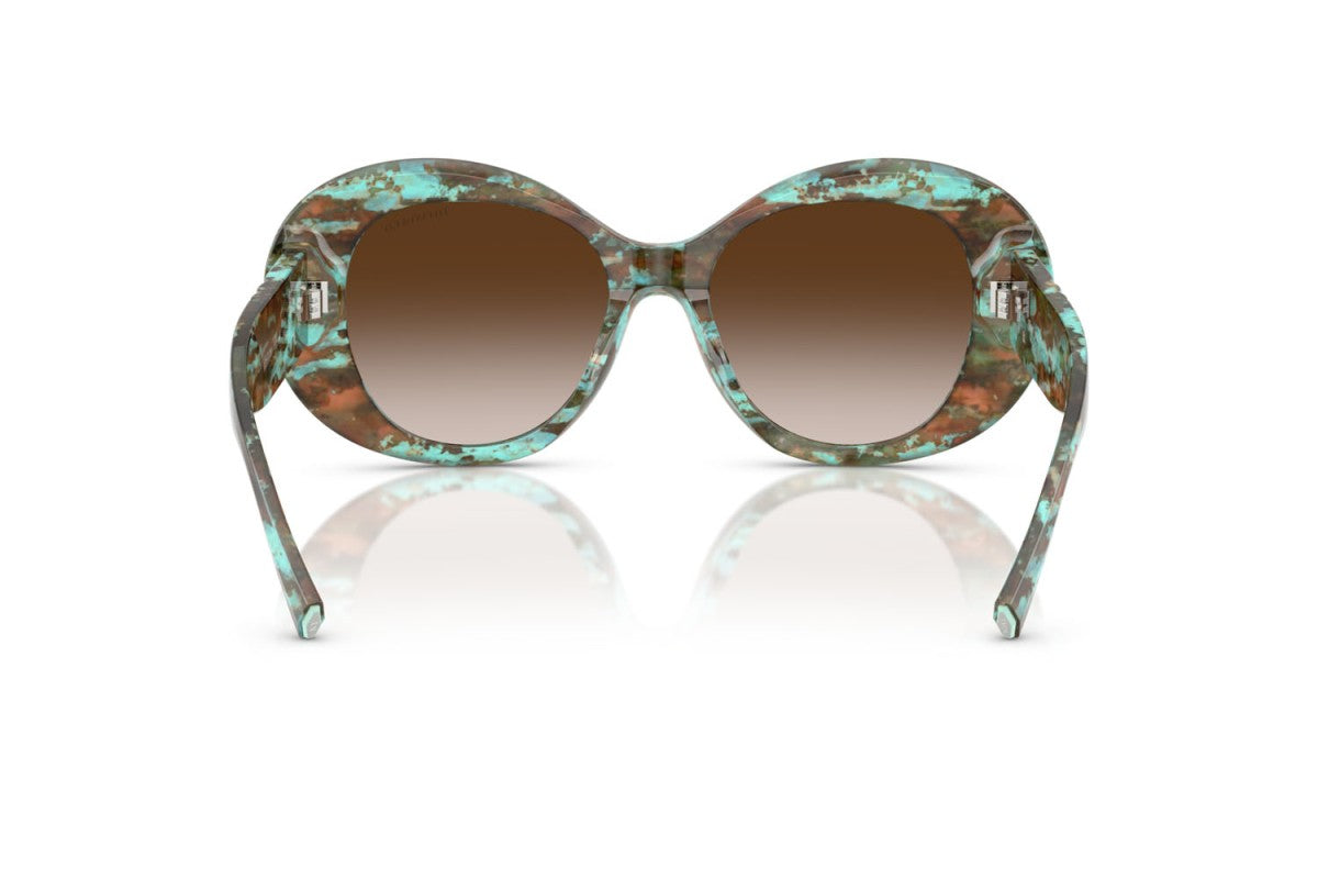 OCCHIALE DA SOLE DONNA | TIFFANY TF 4228 - 84223B AVANA TIFFANY BLU - CALIBRO 52