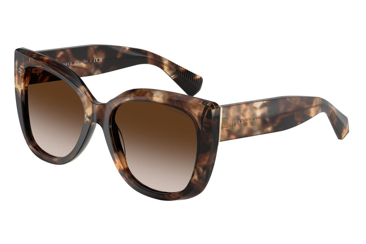 OCCHIALE DA SOLE DONNA | TIFFANY TF 4229 - 84213B AVANA MARRONE MACULATO - CALIBRO 55