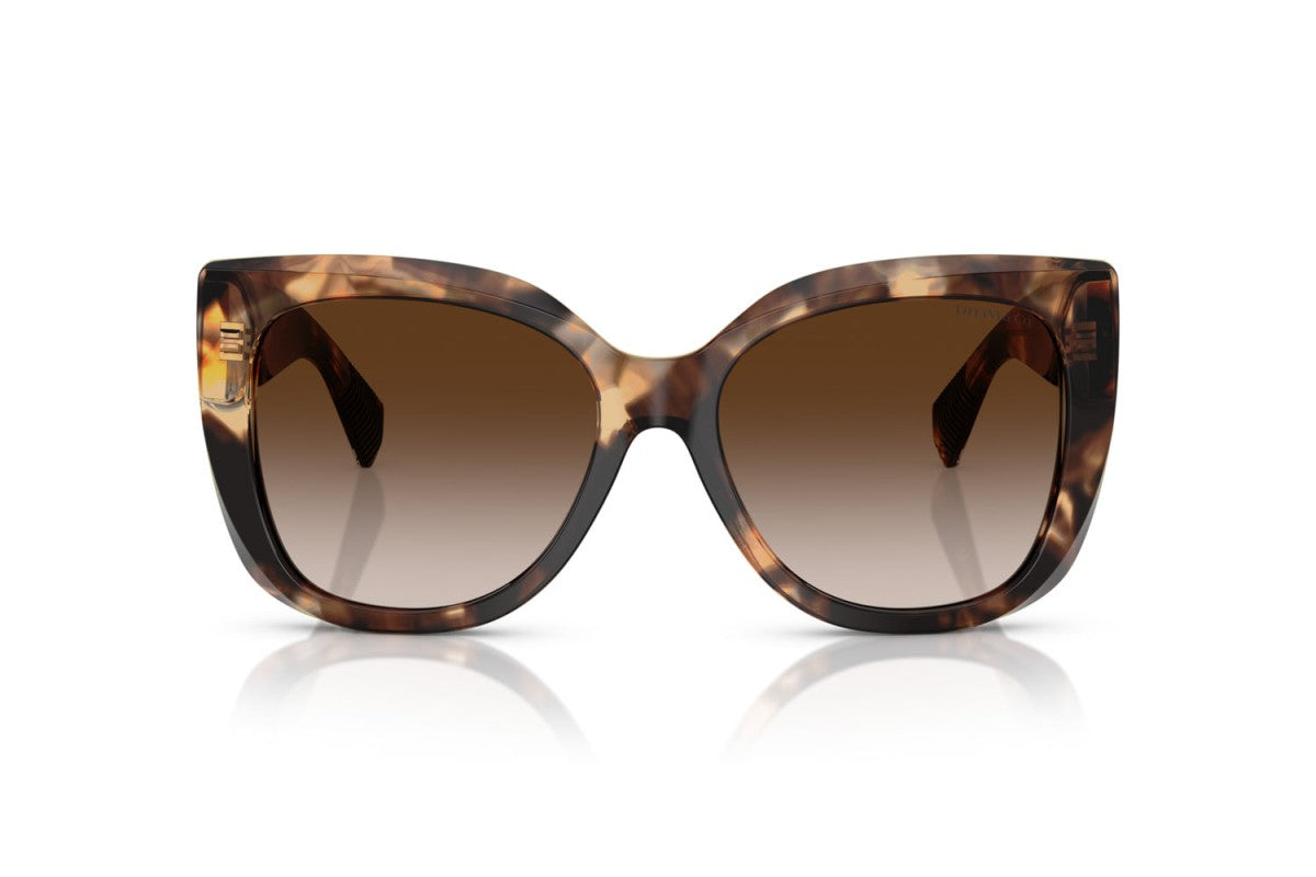 OCCHIALE DA SOLE DONNA | TIFFANY TF 4229 - 84213B AVANA MARRONE MACULATO - CALIBRO 55