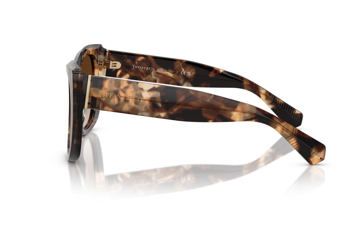 OCCHIALE DA SOLE DONNA | TIFFANY TF 4229 - 84213B AVANA MARRONE MACULATO - CALIBRO 55