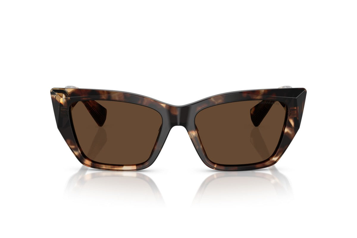 OCCHIALE DA SOLE DONNA | TIFFANY TF 4230 - 84213G AVANA MARRONE MACULATO - CALIBRO 54