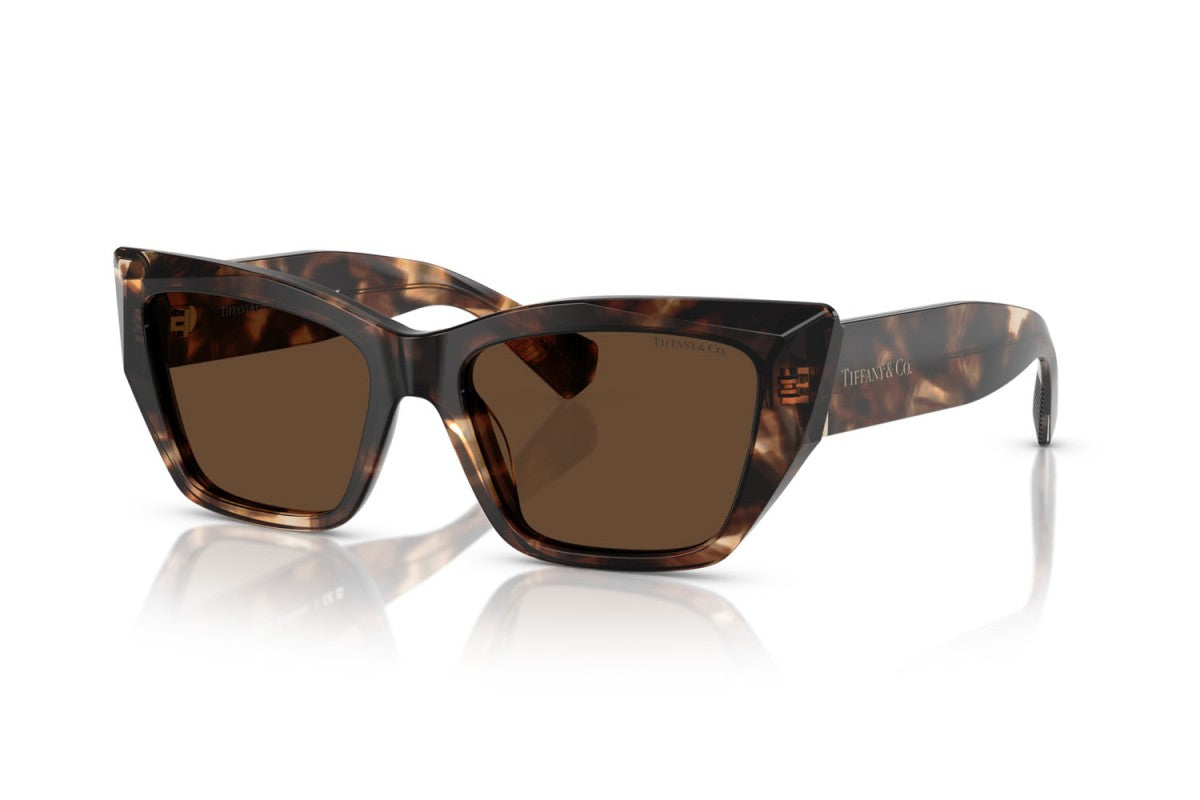 OCCHIALE DA SOLE DONNA | TIFFANY TF 4230 - 84213G AVANA MARRONE MACULATO - CALIBRO 54