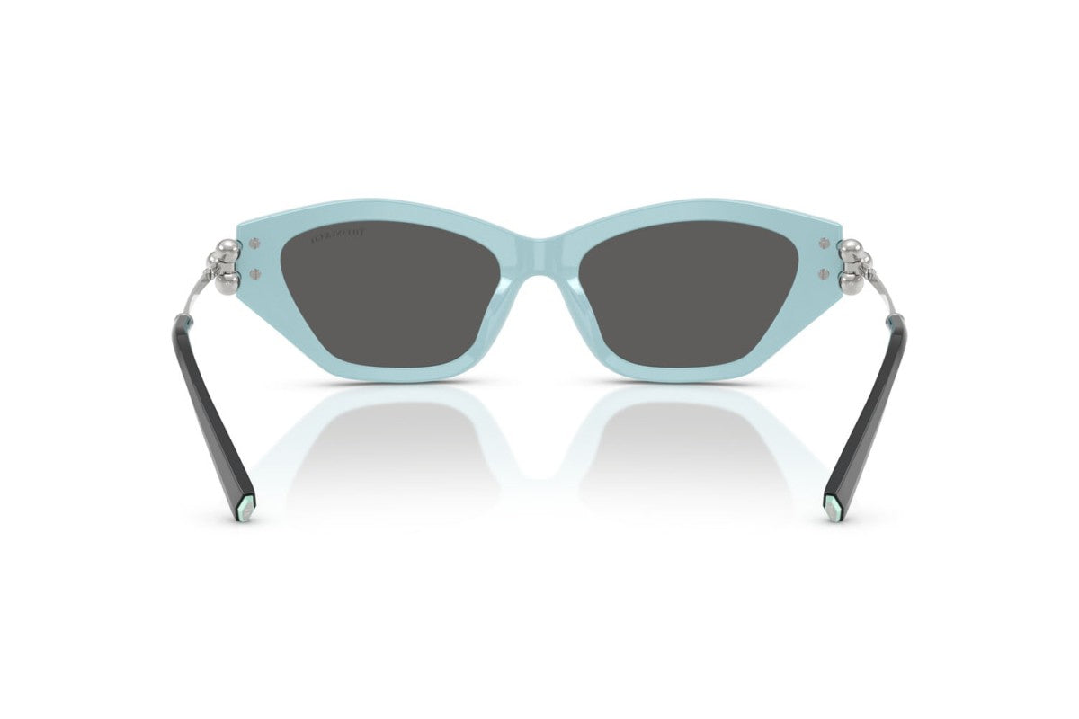 OCCHIALE DA SOLE DONNA | TIFFANY TF 4231U - 8055S4 NERO SU BLU TIFFANY - CALIBRO 53
