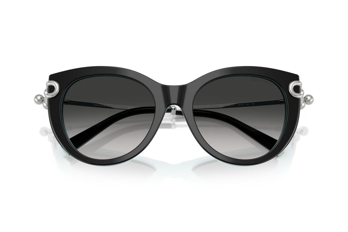 OCCHIALE DA SOLE DONNA | TIFFANY TF 4232 - 80553C NERO SU BLU TIFFANY - CALIBRO 53