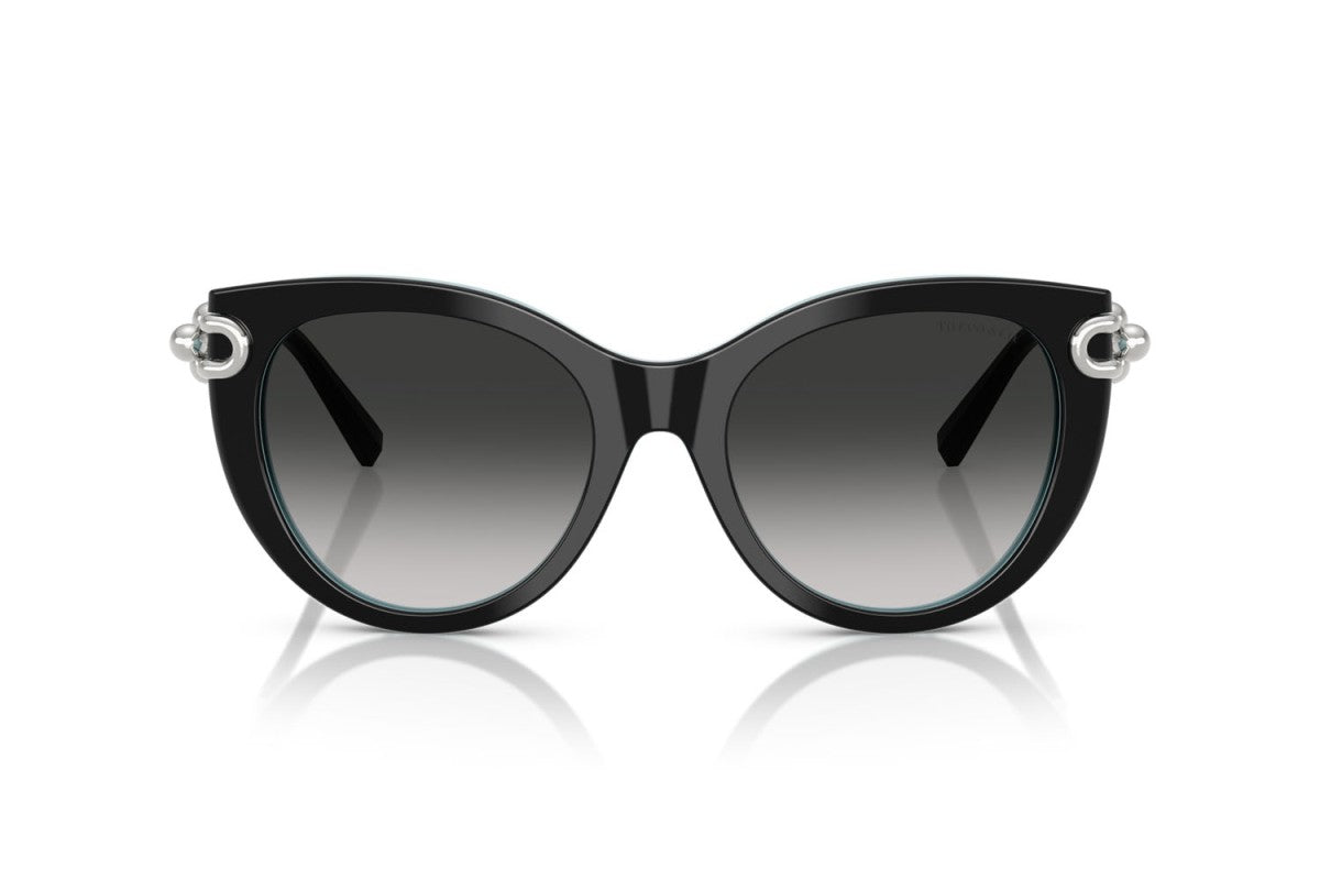 OCCHIALE DA SOLE DONNA | TIFFANY TF 4232 - 80553C NERO SU BLU TIFFANY - CALIBRO 53