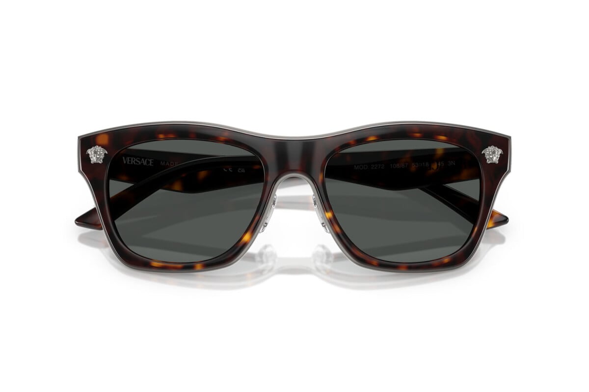 VERSACE - 108/87 L'AVANA | OCCHIALE DA SOLE UOMO - VE 2272 CALIBRO 53