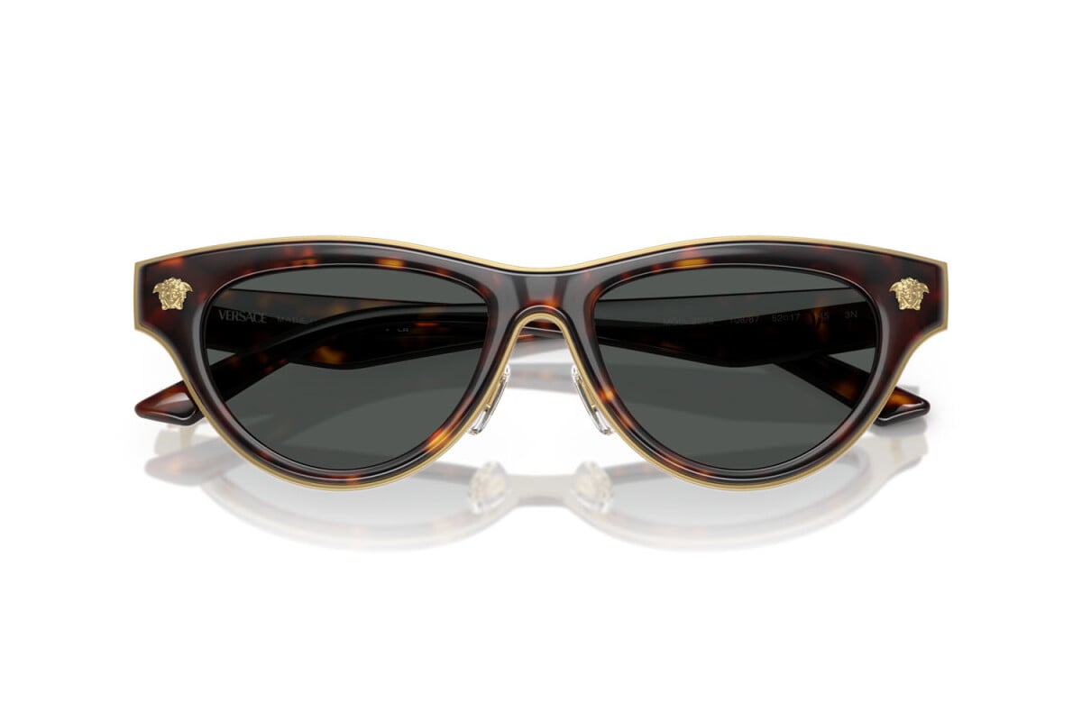 VERSACE - 108/87 L'AVANA | OCCHIALE DA SOLE DONNA - VE 2273 CALIBRO 52