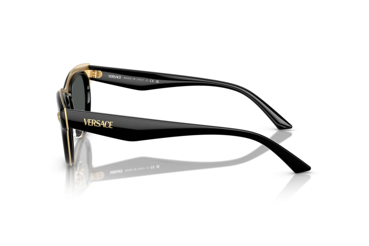 VERSACE - GB1/87 NERO | OCCHIALE DA SOLE DONNA - VE 2273 CALIBRO 52