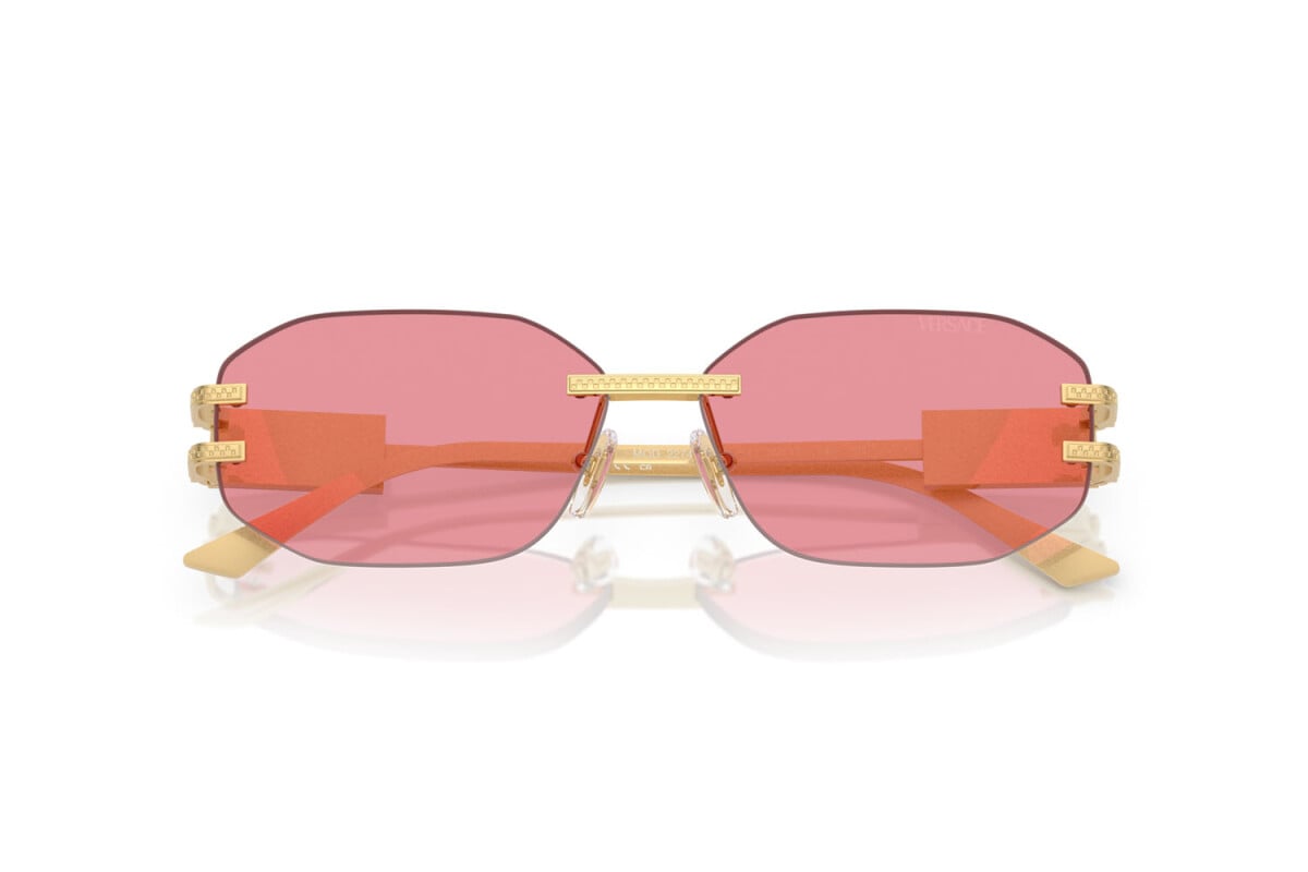 VERSACE - 100284 ORO | OCCHIALE DA SOLE DONNA - VE 2274 CALIBRO 58