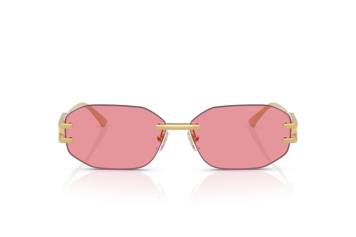 VERSACE - 100284 ORO | OCCHIALE DA SOLE DONNA - VE 2274 CALIBRO 58