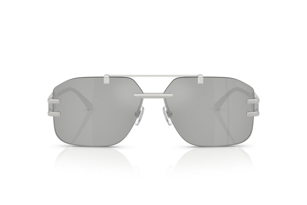 VERSACE - 10008V ARGENTO | OCCHIALE DA SOLE UOMO - VE 2275 CALIBRO 60