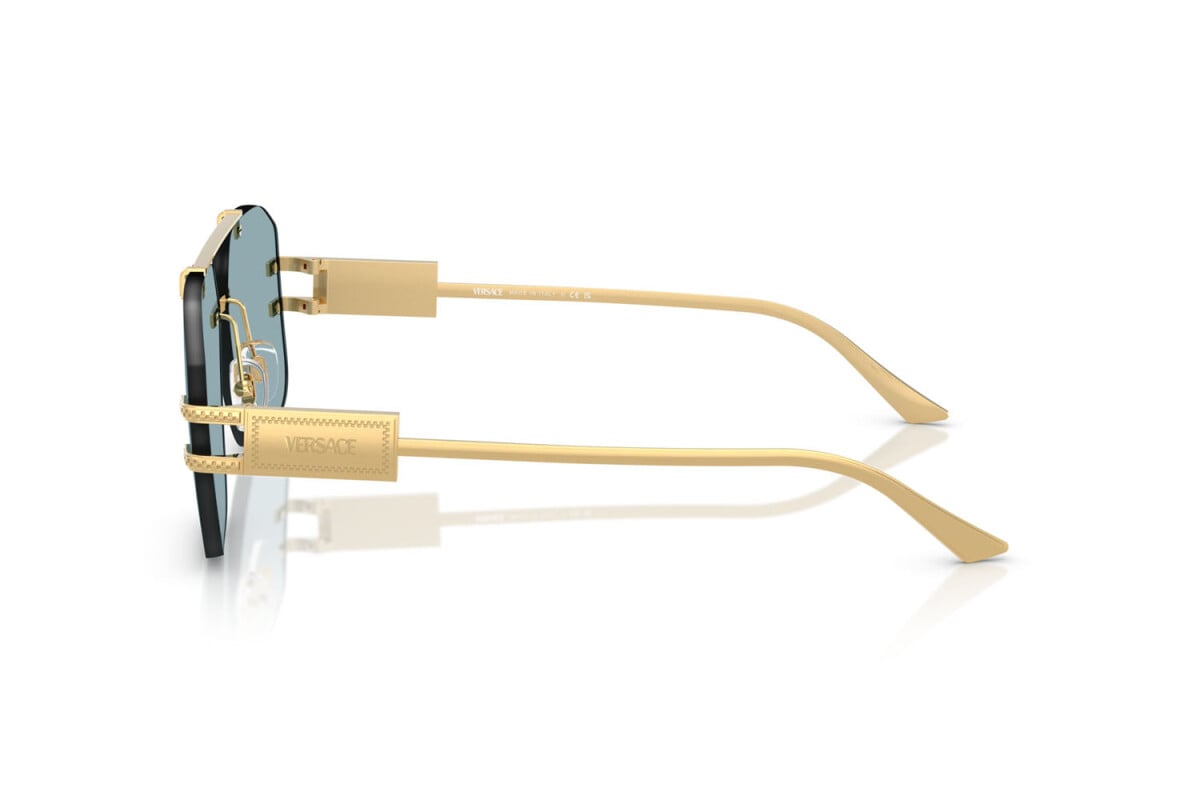 VERSACE - 100280 ORO | OCCHIALE DA SOLE UOMO - VE 2275 CALIBRO 60