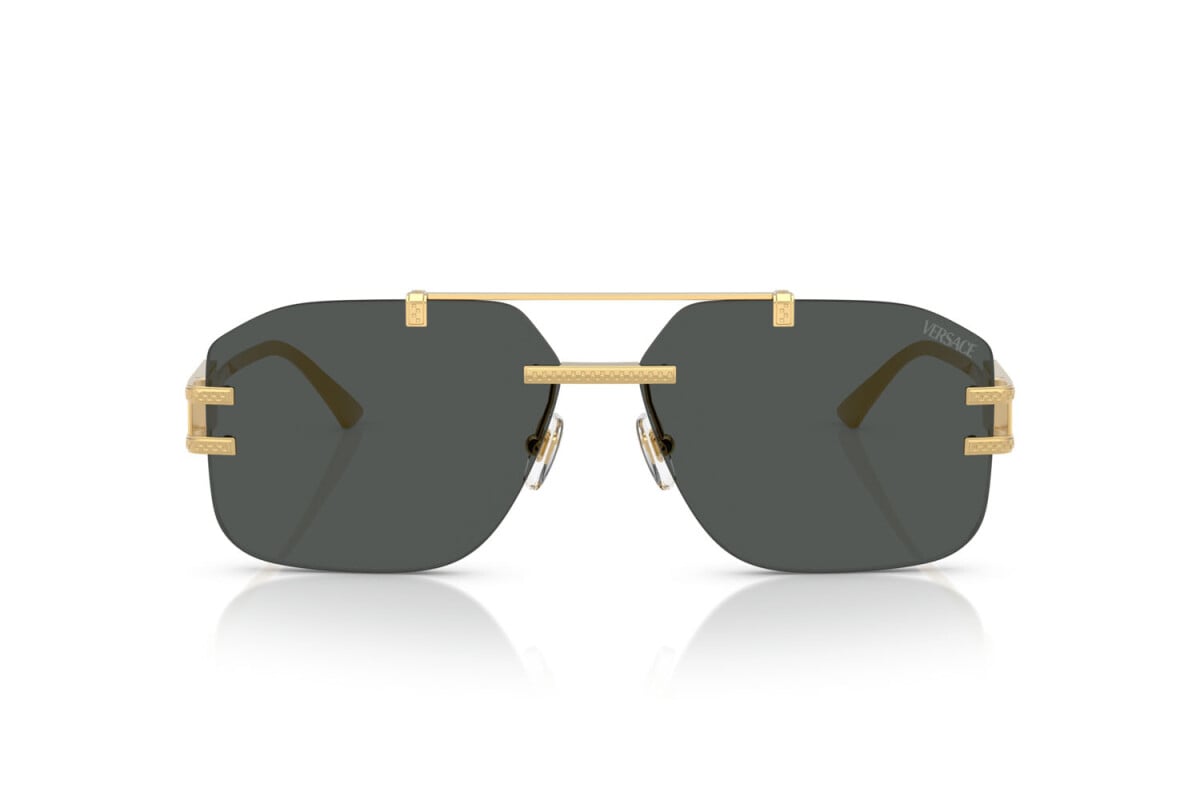VERSACE - 100287 ORO | OCCHIALE DA SOLE UOMO - VE 2275 CALIBRO 60