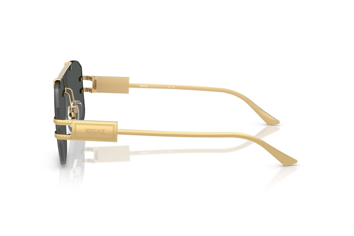 VERSACE - 100287 ORO | OCCHIALE DA SOLE UOMO - VE 2275 CALIBRO 60