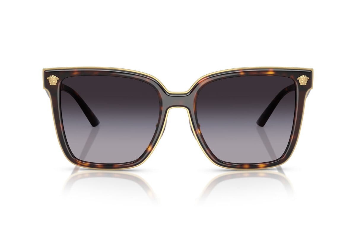 VERSACE - 108/8G L'AVANA | OCCHIALE DA SOLE DONNA - VE 2278D CALIBRO 58