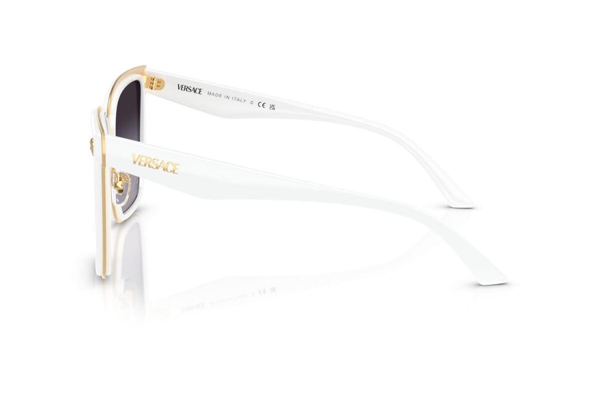 VERSACE - 314/8G BIANCO | OCCHIALE DA SOLE DONNA - VE 2278D CALIBRO 58