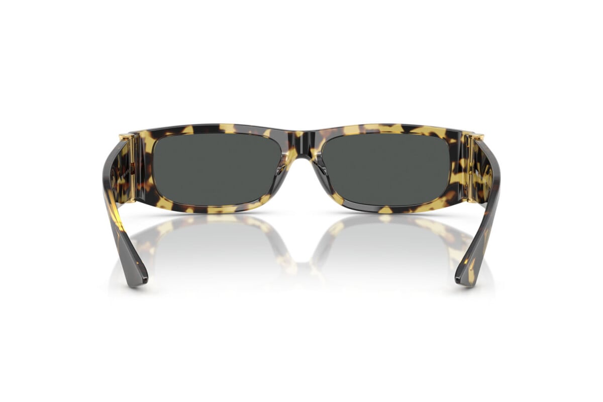 VERSACE - 777/87 MARRONE GIALLO AVANA | OCCHIALE DA SOLE UOMO - VE 4476U CALIBRO 55