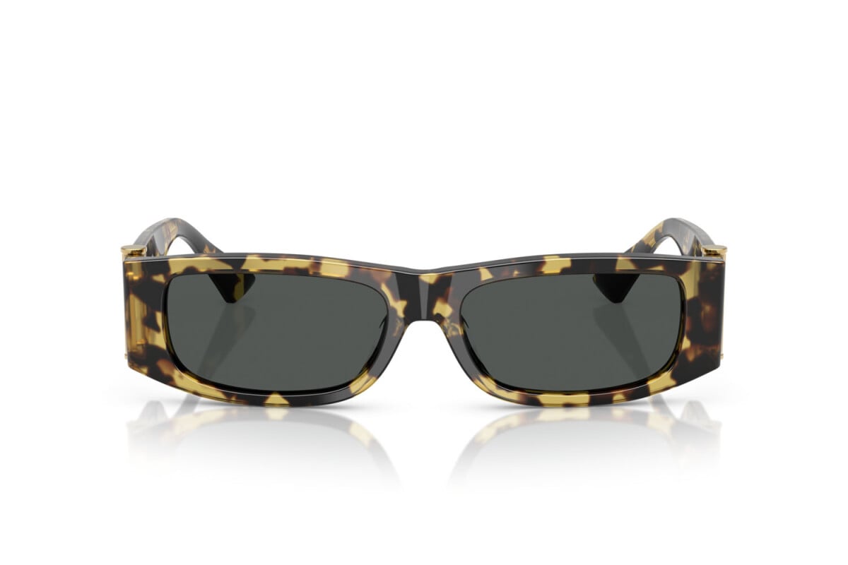 VERSACE - 777/87 MARRONE GIALLO AVANA | OCCHIALE DA SOLE UOMO - VE 4476U CALIBRO 55