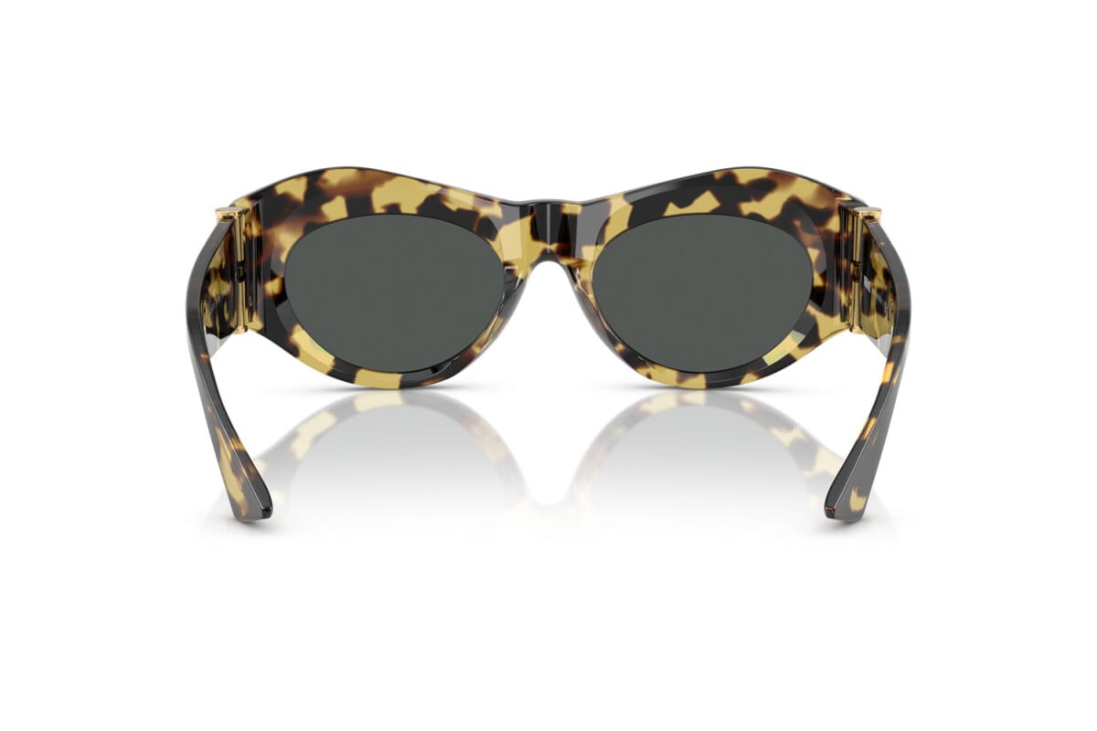 VERSACE - 777/87 MARRONE GIALLO AVANA | OCCHIALE DA SOLE DONNA - VE 4477U CALIBRO 52