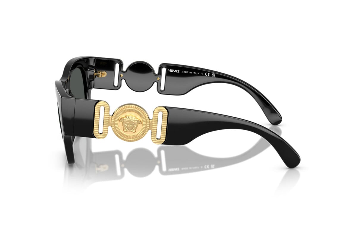 VERSACE - GB1/87 NERO | OCCHIALE DA SOLE UOMO - VE 4479U CALIBRO 52