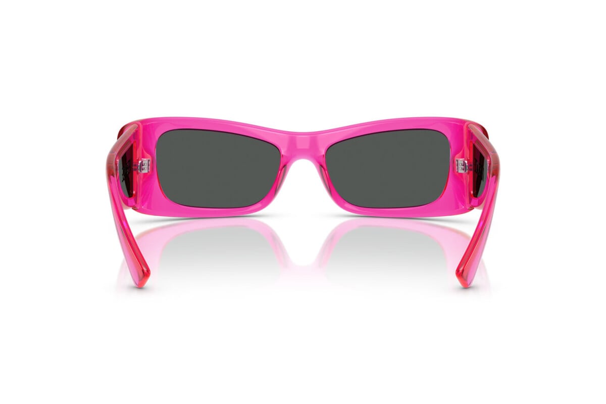 VERSACE - 543487 FUCSIA FLUO TRASPARENTE | OCCHIALE DA SOLE DONNA - VE 4481 CALIBRO 54