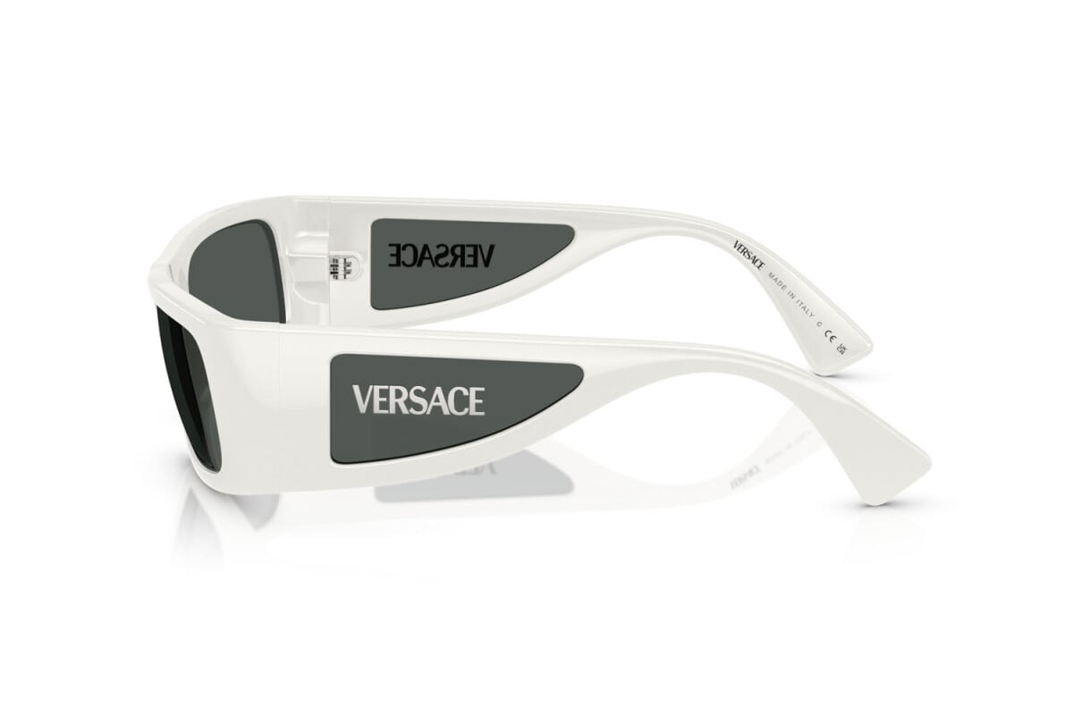 VERSACE - 314/87 BIANCO | OCCHIALE DA SOLE UOMO - VE 4482 CALIBRO 57