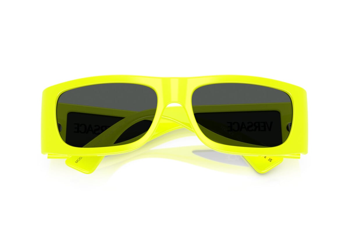VERSACE - 544987 GIALLO FLUO | OCCHIALE DA SOLE UOMO - VE 4482 CALIBRO 57