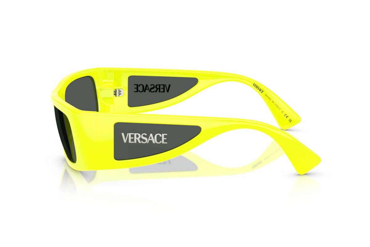 VERSACE - 544987 GIALLO FLUO | OCCHIALE DA SOLE UOMO - VE 4482 CALIBRO 57