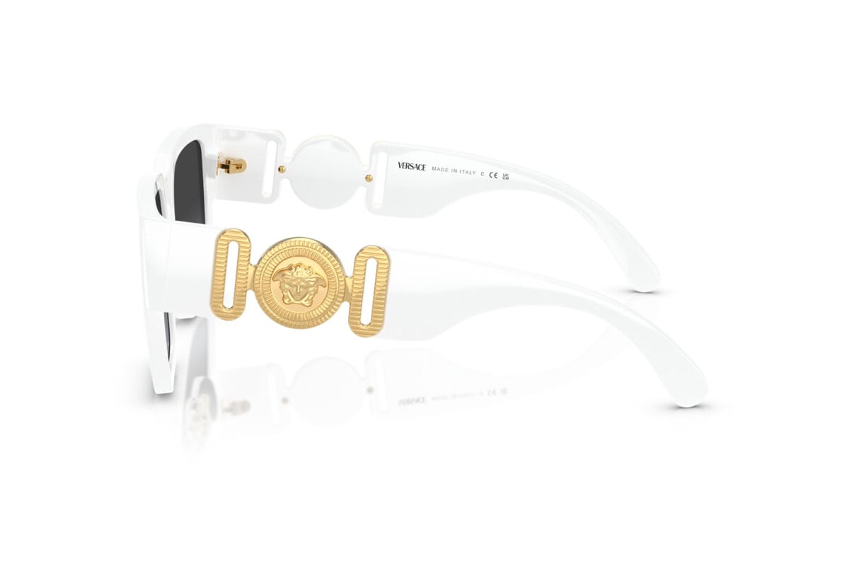 VERSACE - 314/8G BIANCO | OCCHIALE DA SOLE UOMO - VE 4483D CALIBRO 57