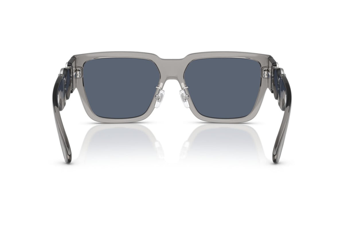 VERSACE - 593/87 GRIGIO TRASPARENTE | OCCHIALE DA SOLE UOMO - VE 4483D CALIBRO 57