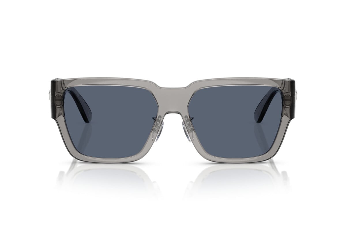 VERSACE - 593/87 GRIGIO TRASPARENTE | OCCHIALE DA SOLE UOMO - VE 4483D CALIBRO 57