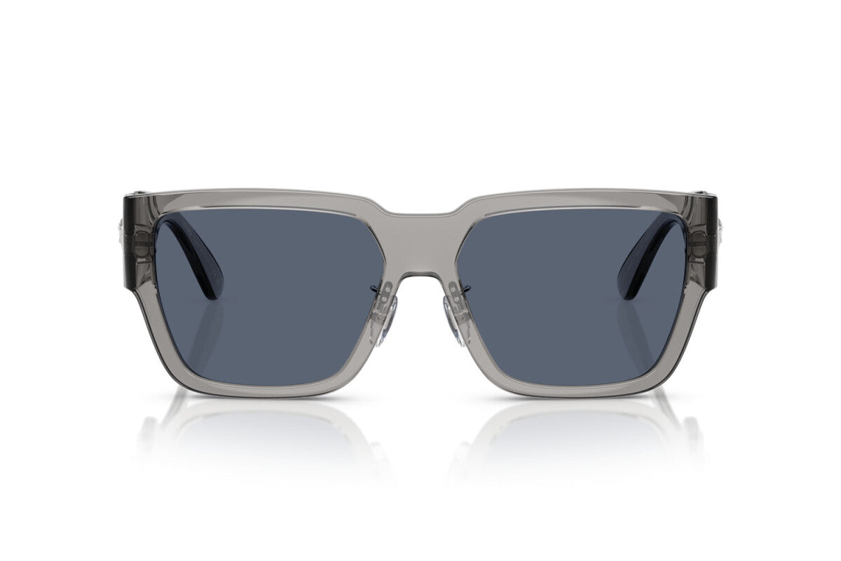 VERSACE  - 530580 GRIGIO TRASPARENTE | OCCHIALE DA SOLE UOMO CALIBRO