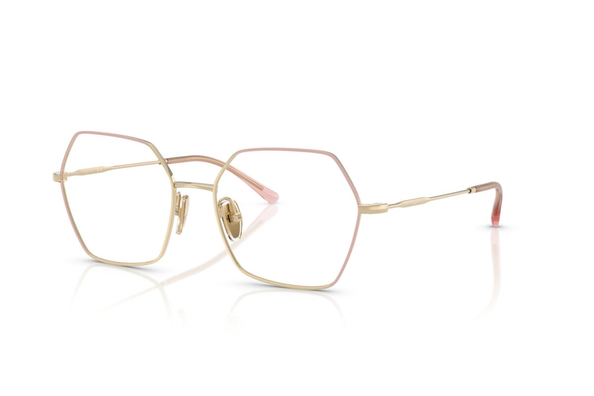 VOGUE - 5193 TOP NUDO/ORO CHIARO | OCCHIALE DA VISTA DONNA - VO 4297T TAGLIA 53