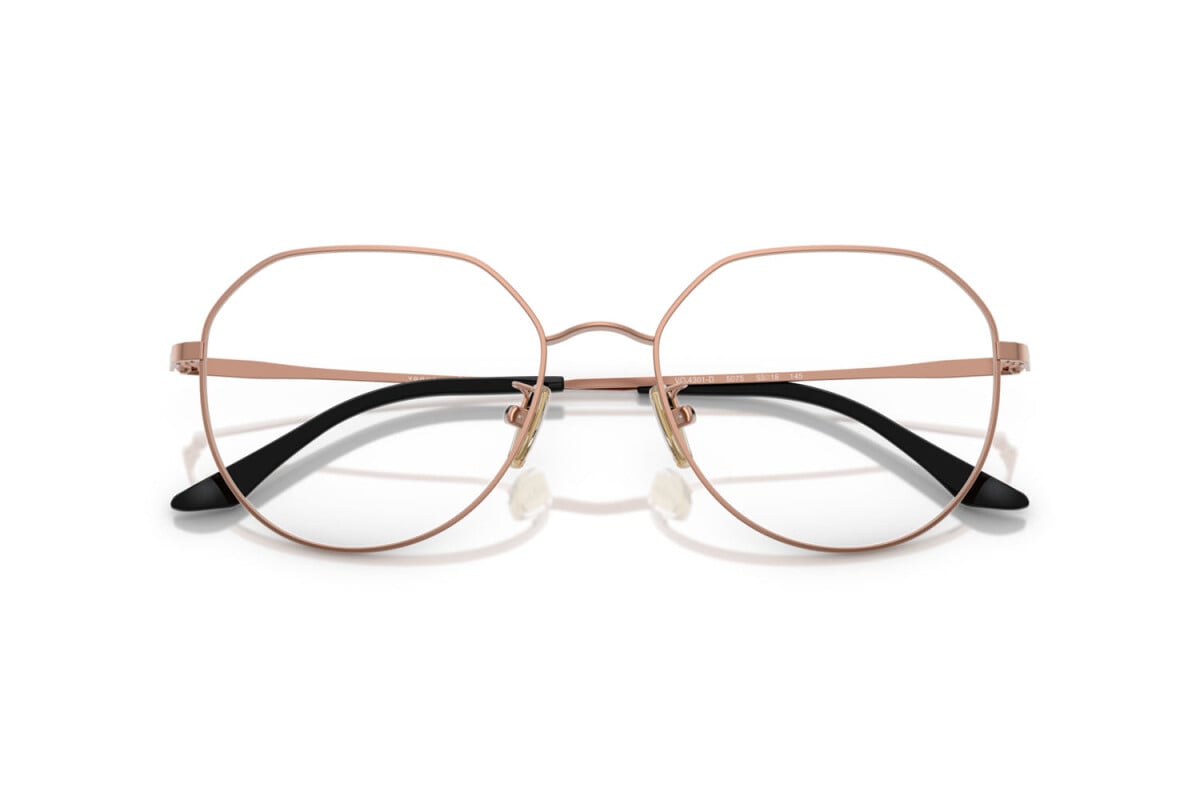VOGUE - 5075 ORO ROSA OPACO | OCCHIALE DA VISTA DONNA - VO 4301D TAGLIA 55