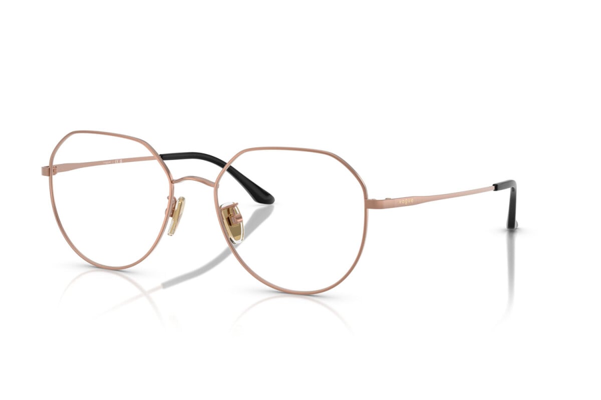 VOGUE - 5075 ORO ROSA OPACO | OCCHIALE DA VISTA DONNA - VO 4301D TAGLIA 55