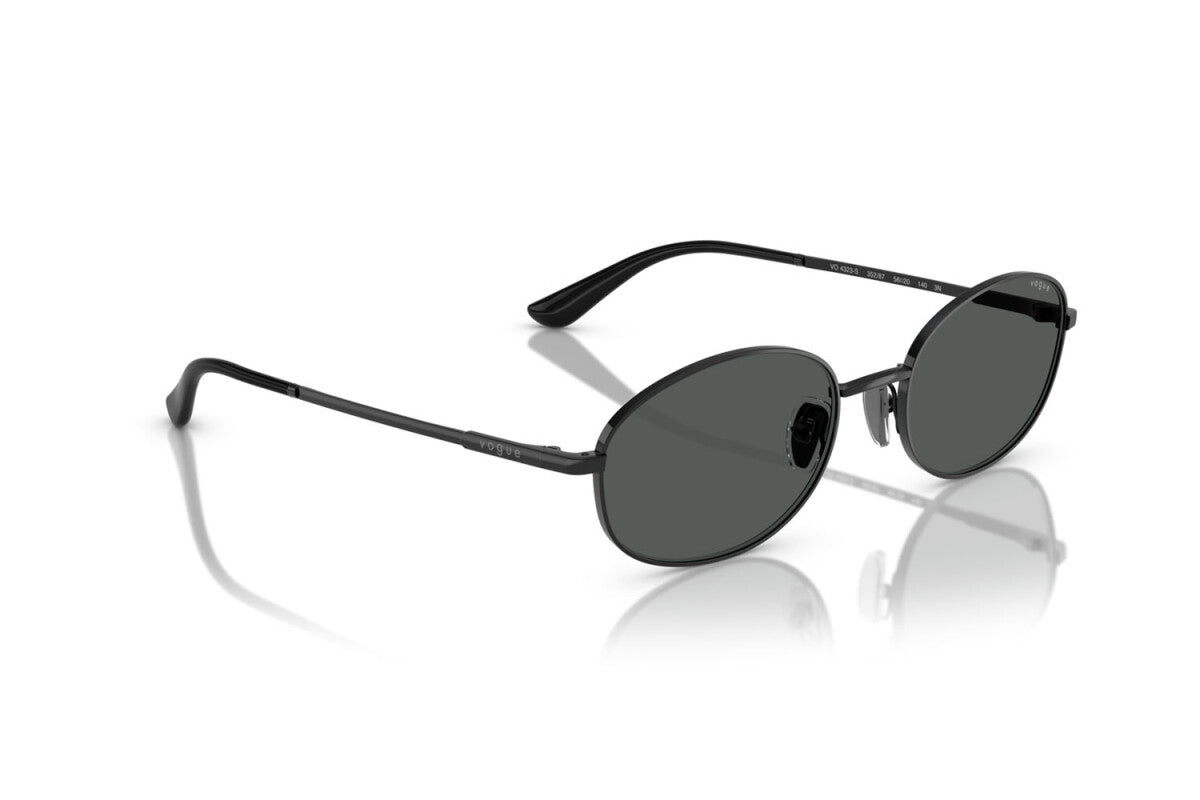 VOGUE - 352/87 NERO | OCCHIALE DA SOLE DONNA - VO 4323S TAGLIA 56