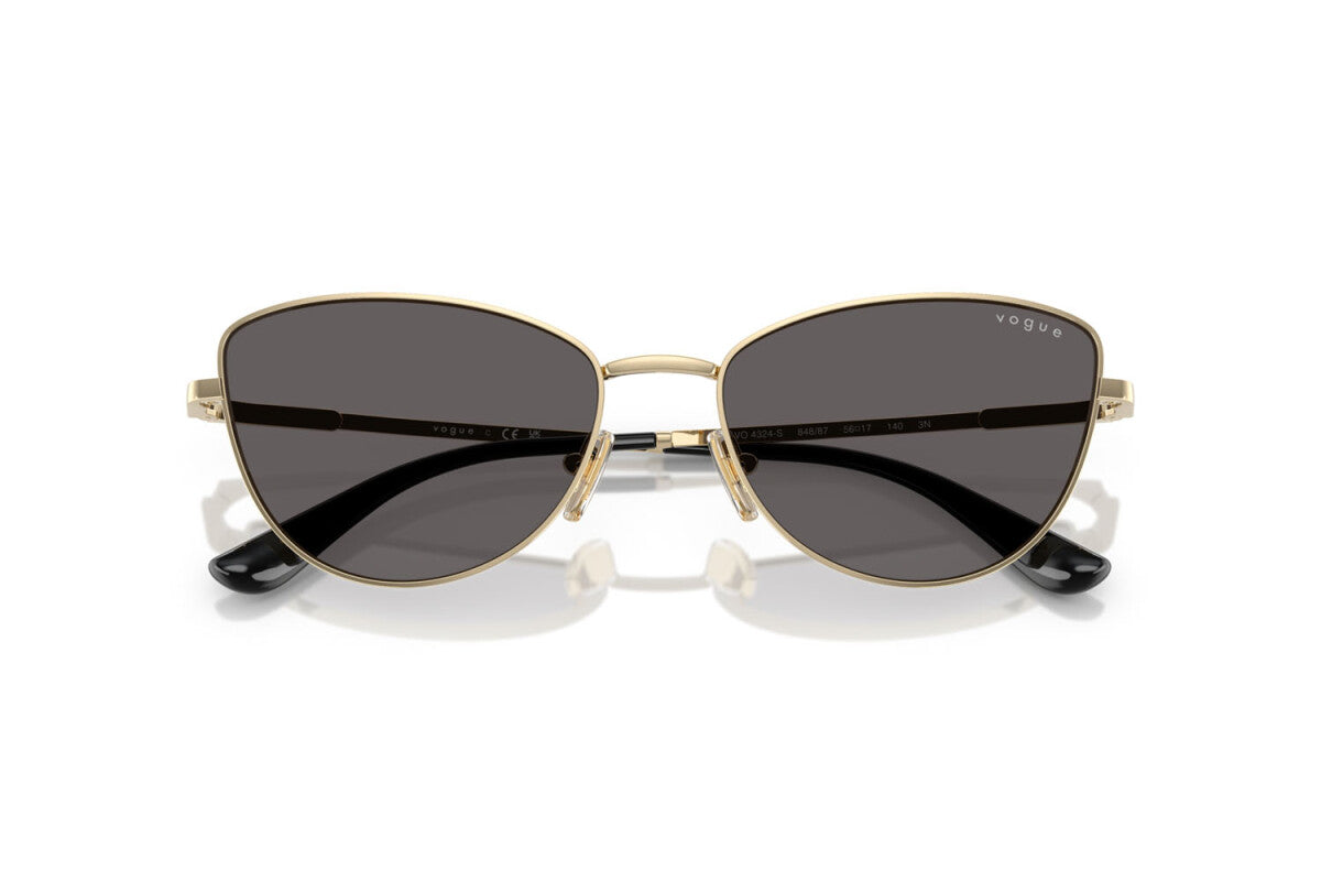 VOGUE - 848/87 ORO PALLIDO | OCCHIALE DA SOLE DONNA - VO 4324S TAGLIA 56