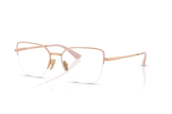 VOGUE - 5207 ORO ROSA/ROSA SUPERIORE | OCCHIALE DA VISTA DONNA - VO 4331 TAGLIA 53
