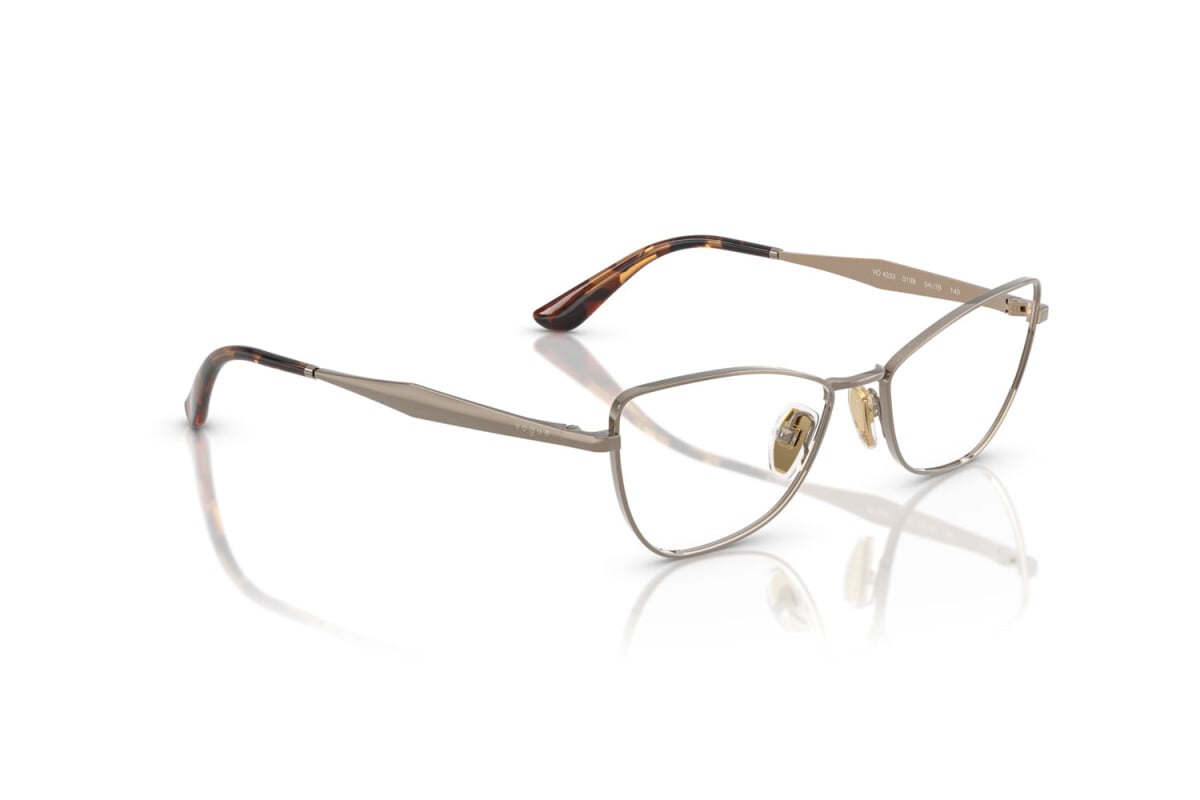 VOGUE - 5138 MARRONE CHIARO | OCCHIALE DA VISTA DONNA - VO 4333 TAGLIA 54