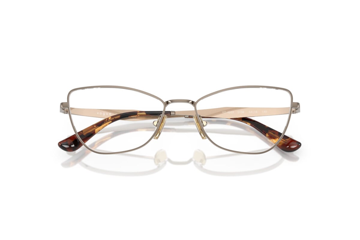 VOGUE - 5138 MARRONE CHIARO | OCCHIALE DA VISTA DONNA - VO 4333 TAGLIA 52