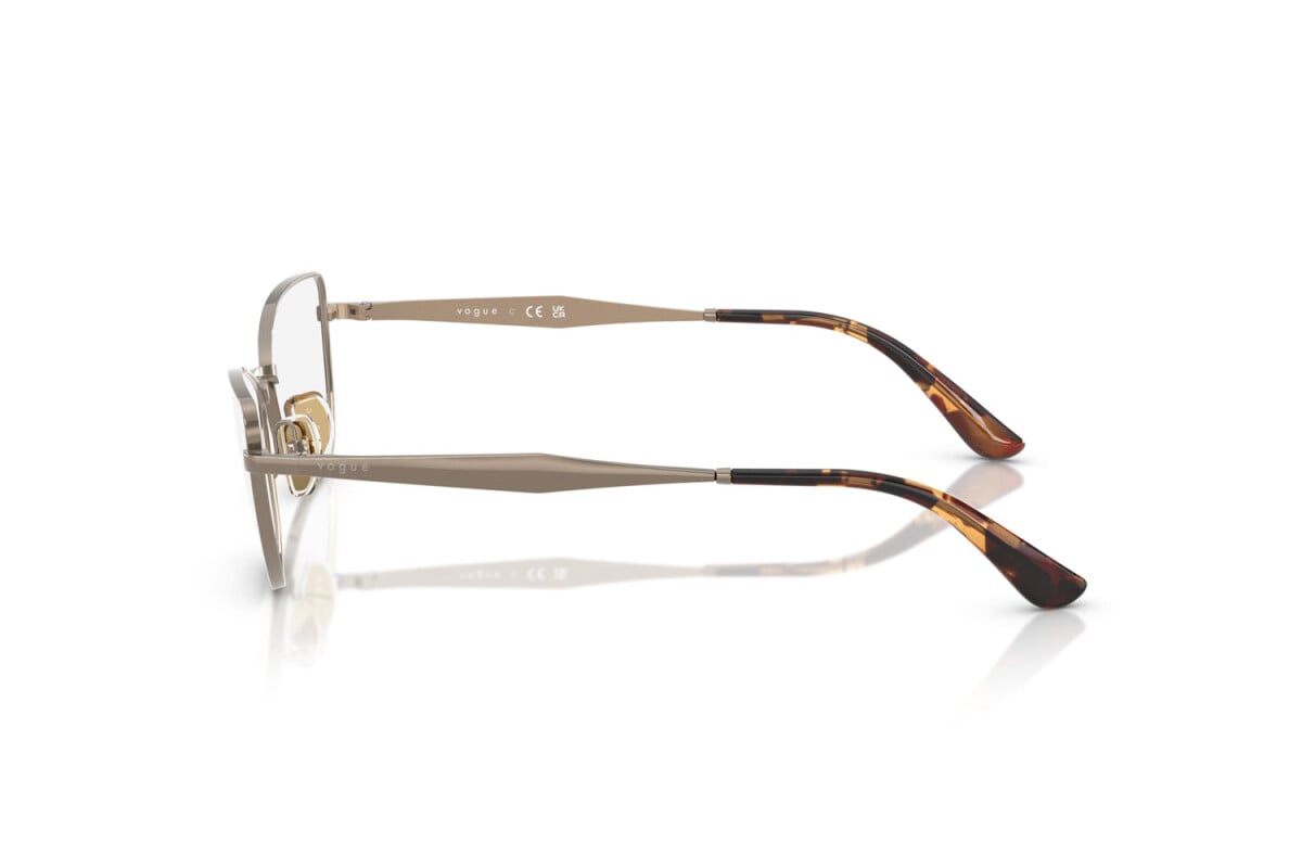 VOGUE - 5138 MARRONE CHIARO | OCCHIALE DA VISTA DONNA - VO 4333 TAGLIA 54