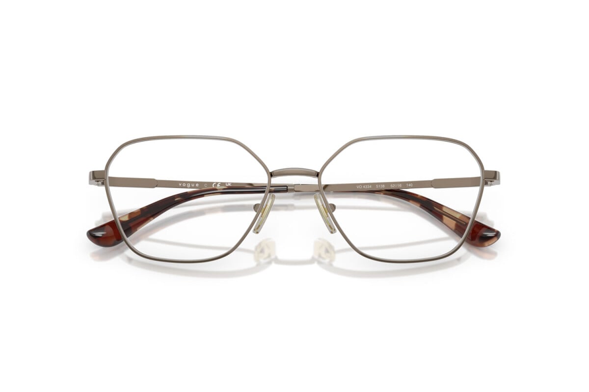 VOGUE - 5138 MARRONE CHIARO | OCCHIALE DA VISTA DONNA - VO 4334 TAGLIA 52