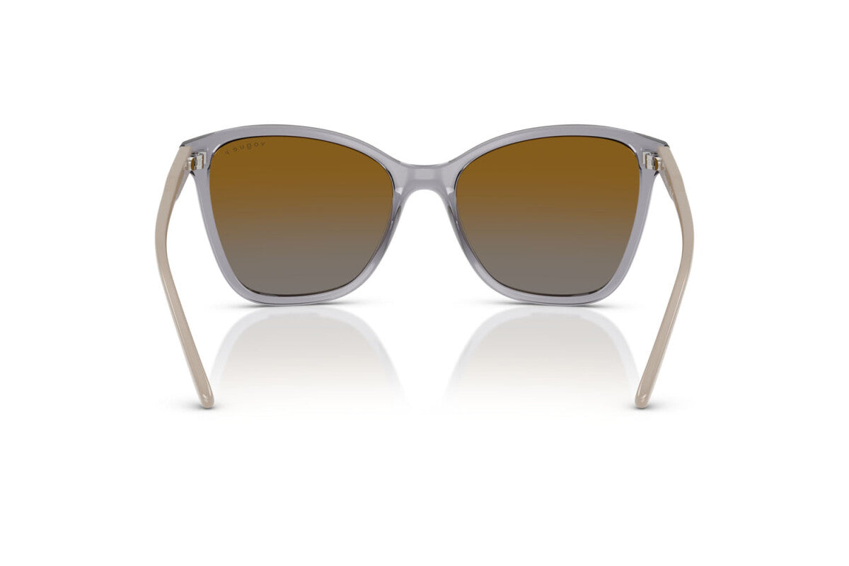VOGUE - 3099T5 GRIGIO TRASPARENTE | OCCHIALE DA SOLE DONNA - VO 5520S TAGLIA 56