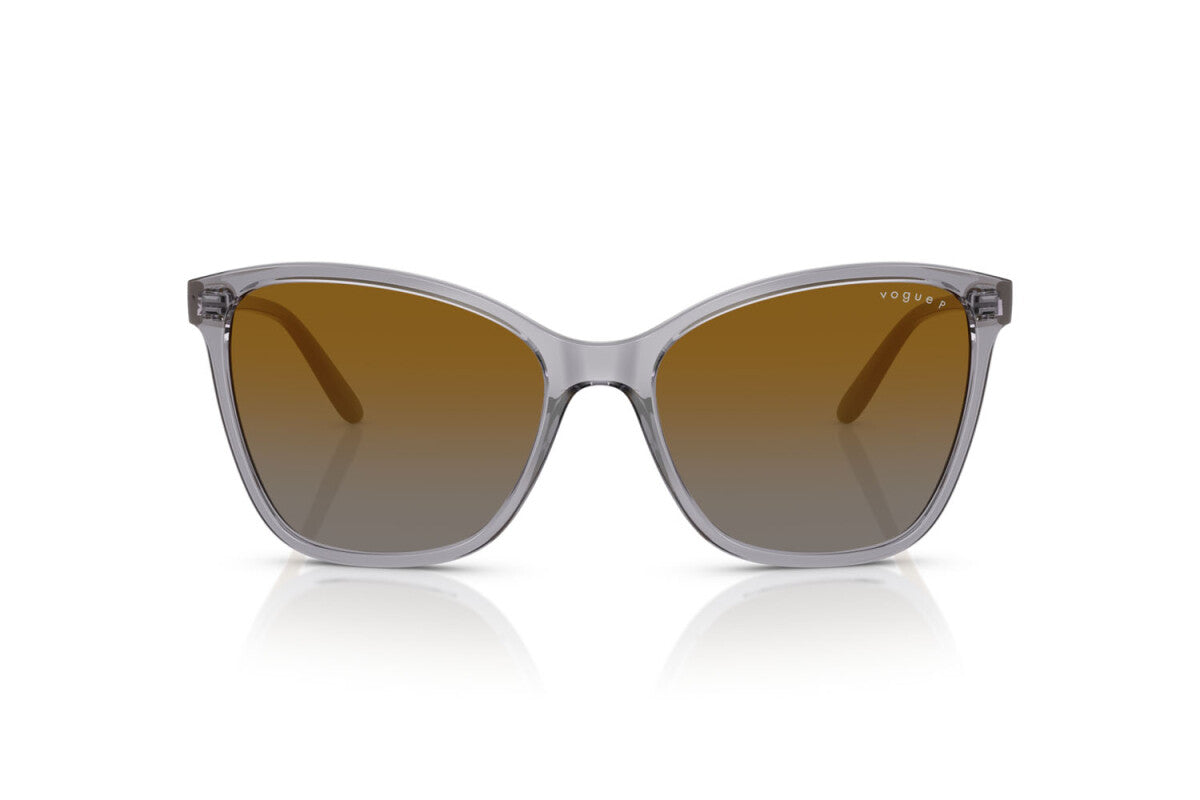 VOGUE - 3099T5 GRIGIO TRASPARENTE | OCCHIALE DA SOLE DONNA - VO 5520S TAGLIA 56